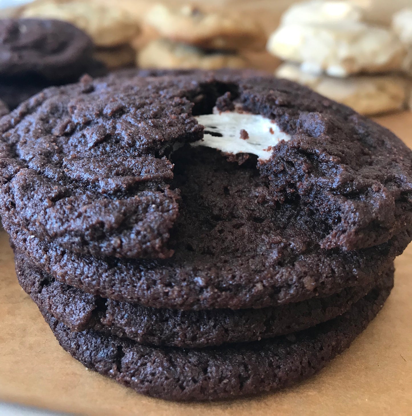Hot Chocolate Marshmellow Cookies (1 Dozen)